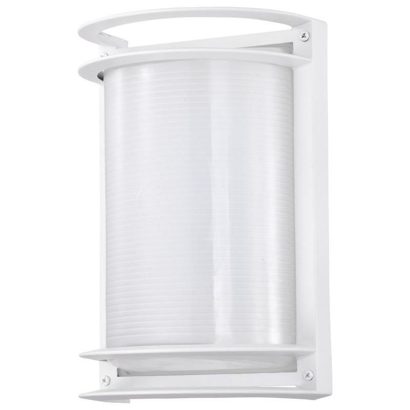 LED Bulk Head Fixture in White Finish by Nuvo Lighting