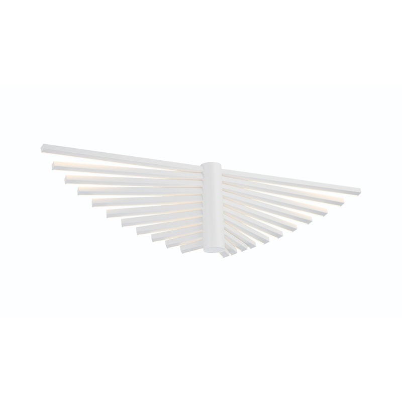 LED Wall Mount from the Seraph Collection in White Finish by Eurofase