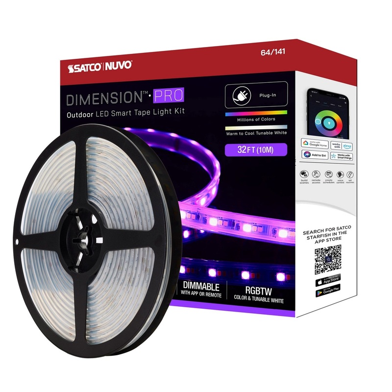 Tape Light in White Finish by Nuvo Lighting