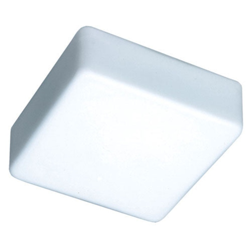 Besa 888307C Geo Two Light Ceiling Mount Opal Matte