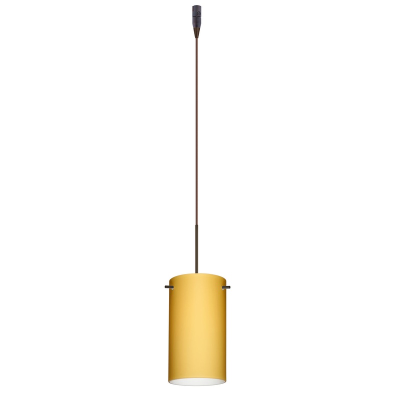 Besa RXP-4404VM-BR Stilo One Light Pendant Bronze (Discontinued)