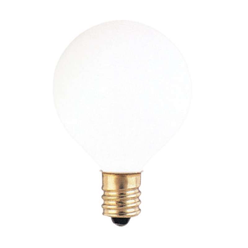 Bulbrite 300010 Globe Light Bulb White