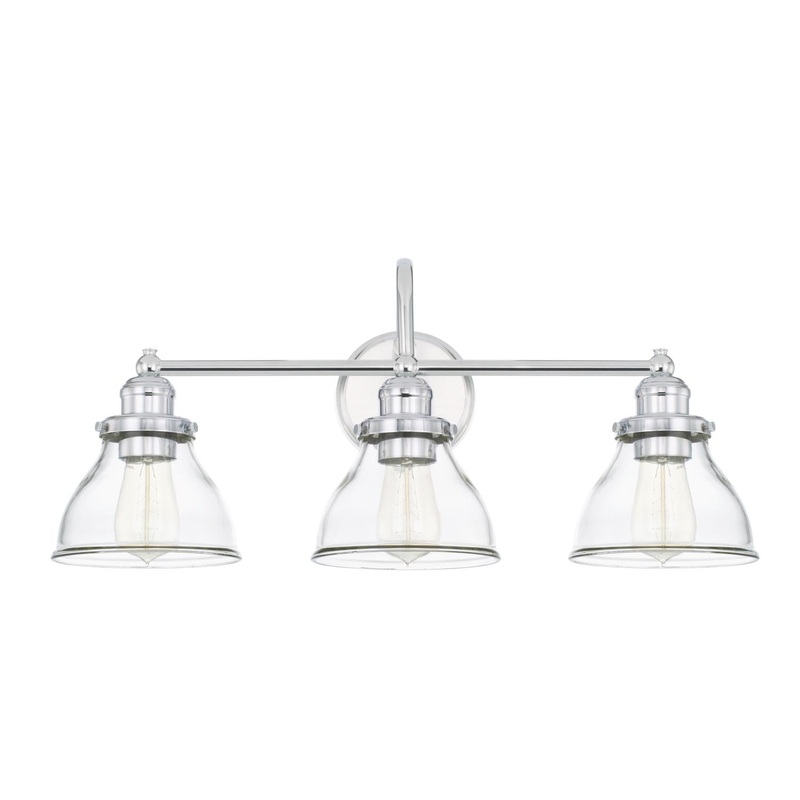 Capital Lighting 8303CH-461 Baxter 3 Light Vanity Chrome