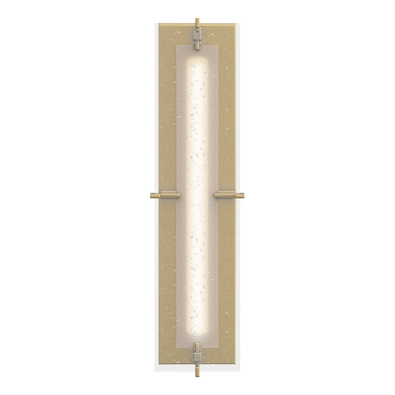 Ethos Large LED Sconce Modern Brass