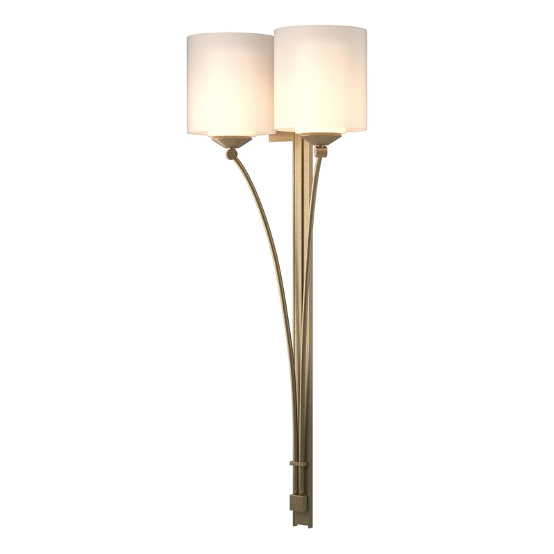 Formae Contemporary 2-Light Sconce Soft Gold
