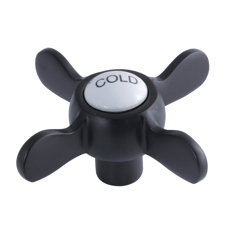 KSH285MBC Cold Metal Cross Handle, Matte Black
