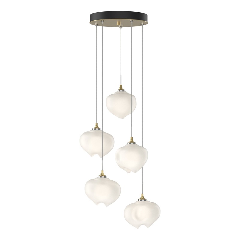 Ume 5-Light Pendant Modern Brass