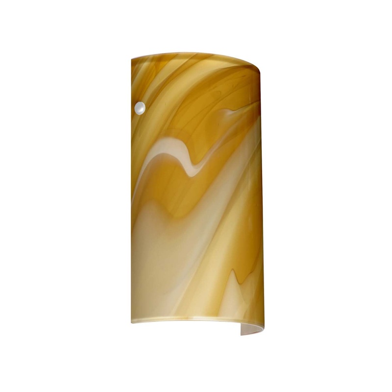 Besa 7042HN-WH Tamburo One Light Wall Sconce White