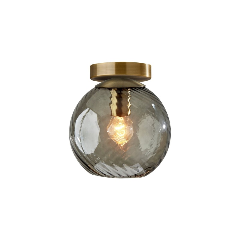 Camden Flush Mount Antique Brass