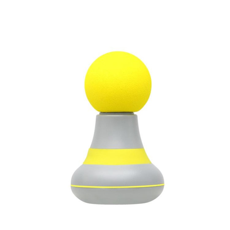 Mini Electric Fascia Massage Gun – Portable Deep Tissue Percussion Massager with Quiet Motor(Yellow)