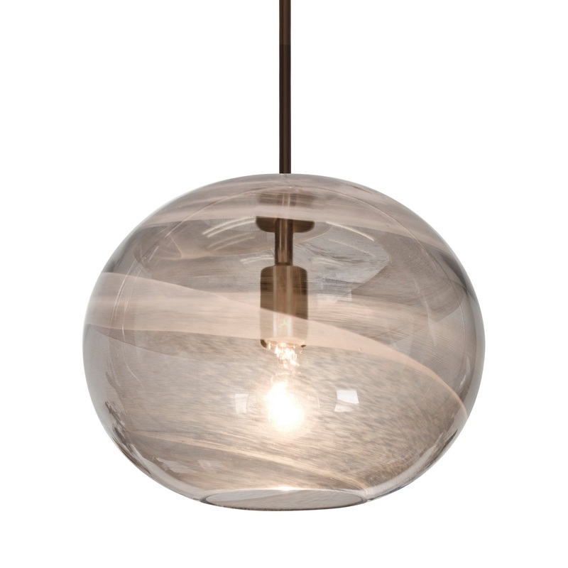 Besa 1TT-GENOSM-BR Geno One Light Pendant Bronze