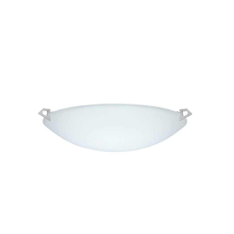 Besa 841725-LED-SN Sonya One Light Ceiling Mount Satin Nickel