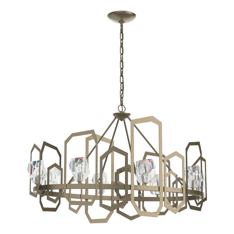 Gatsby Chandelier Soft Gold