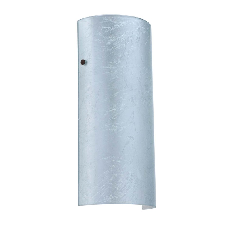 One Light Wall Sconce from the Torre Collection in Bronze Finish by Besa