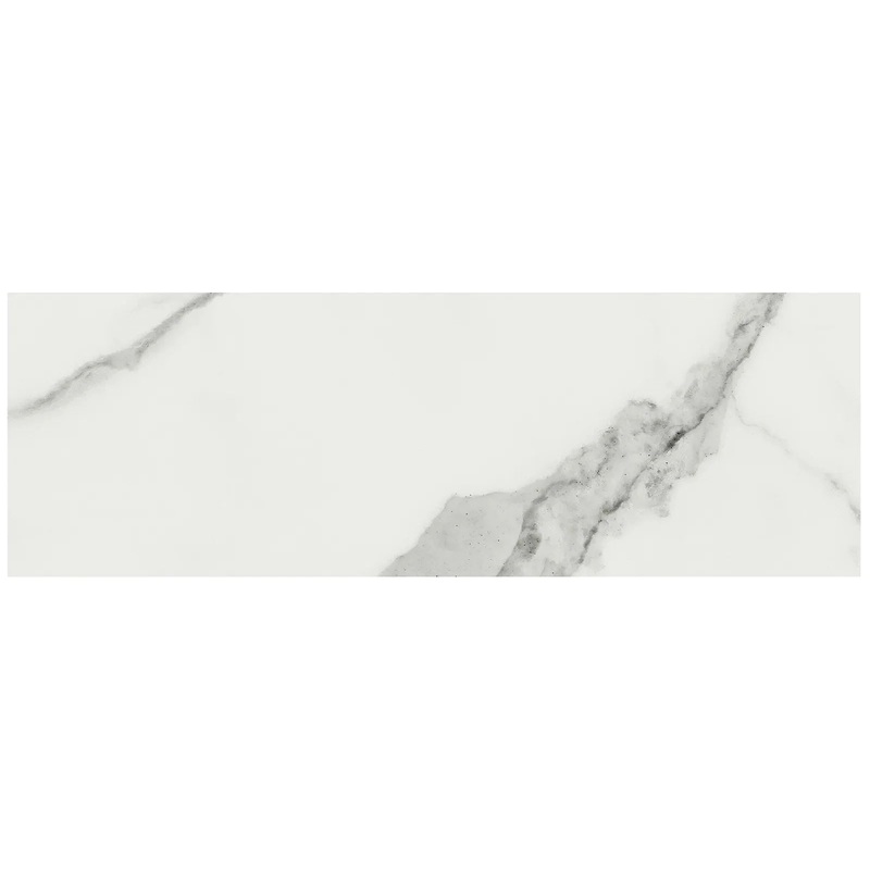 4″ x 12″ Mayfair Statuario Venato Polished Rectified Porcelain 4″ x 12″