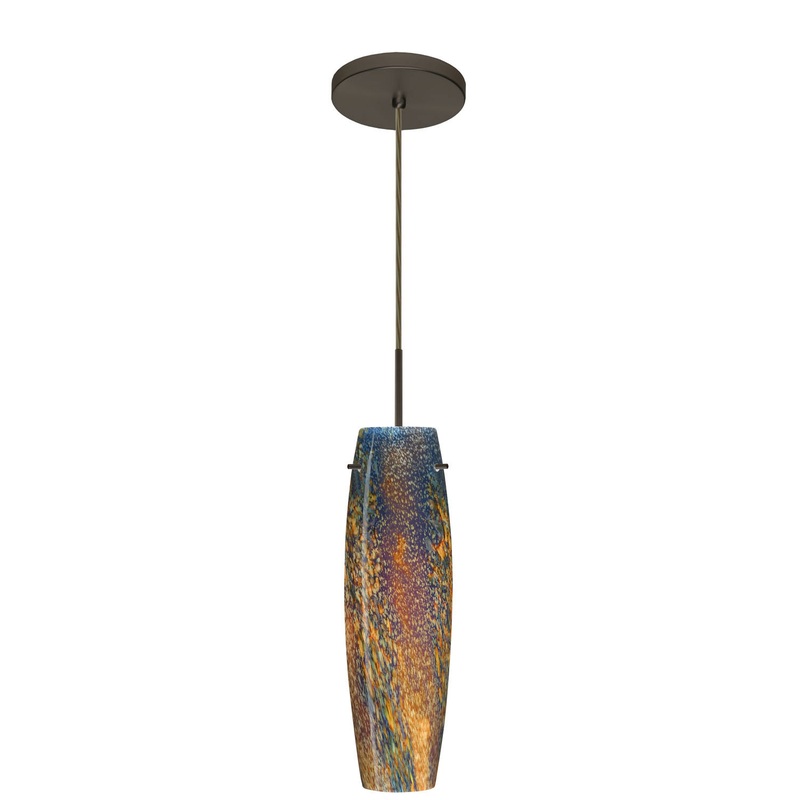 Besa 1BT-4121CE-BR Tu Tu One Light Pendant Bronze (Discontinued)