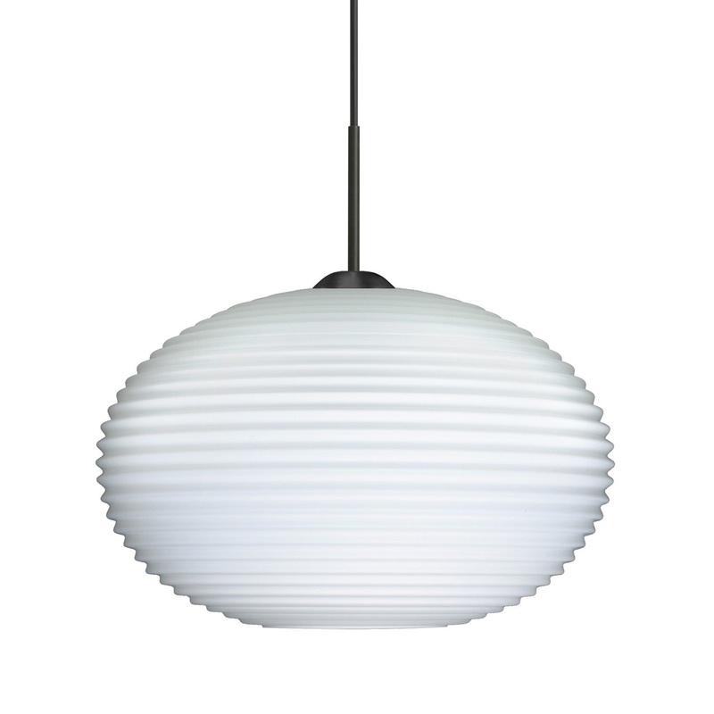 Besa 1JC-491207-BK Besa Pape 10 Pendant One Light Pendant Black