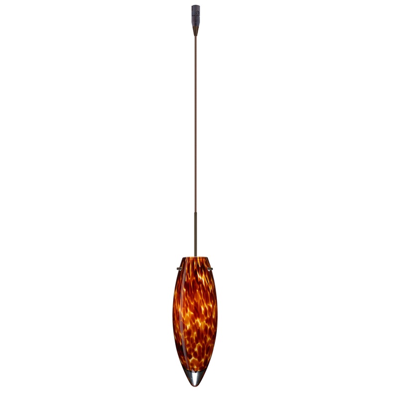 Besa RXP-409618-BR Juliette One Light Pendant Bronze (Discontinued)