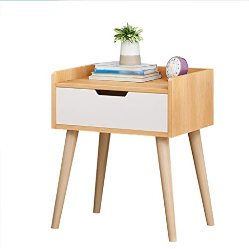Comodini Decorazione Semplice Domestica Addensare Studio di Legno Solido Locker Camera dell’Assemblea di pompaggio Bagno Soggiorno Corridoio Multifunzione 33X28X44cm MUMUJIN (Color : Maple)