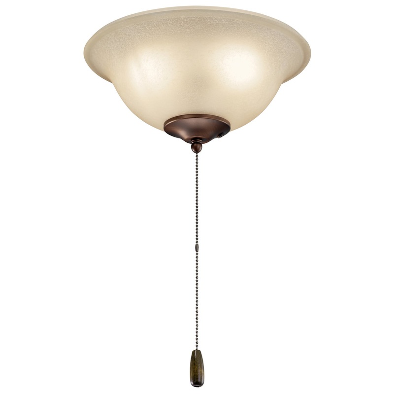 LED Fan Light Kit from the Accessory Collection in Multiple Finish by Kichler