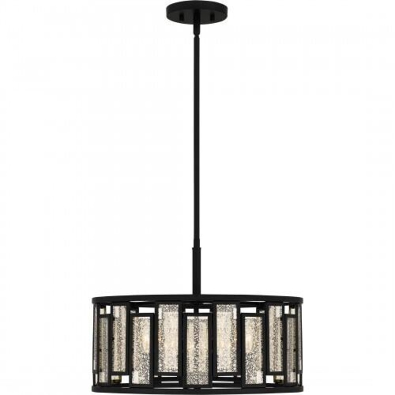 Quoizel QP5600MBK Quoizel Pendant Pendant 4 lights matte black Pendant