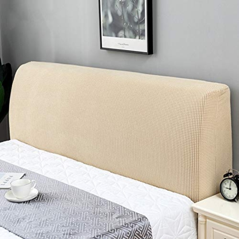 uyeoco Copertura per Testiera per Letto Copri Testata Letto Matrimoniale/Singolo Fodera Elastica Premium Vello Protezione Copritestata Testata Cover Lavabile per Decorazione Camera
