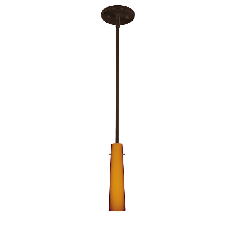 Besa 1TT-567480-BR Camino One Light Pendant Bronze