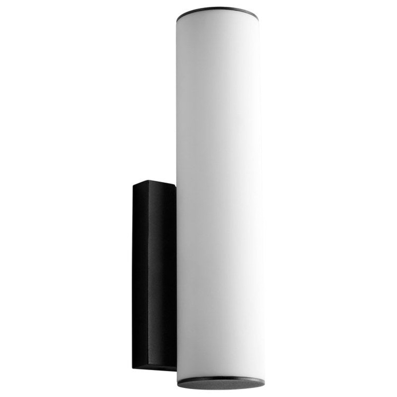 Fugit Single-Light 12″ Wall Sconce – Black