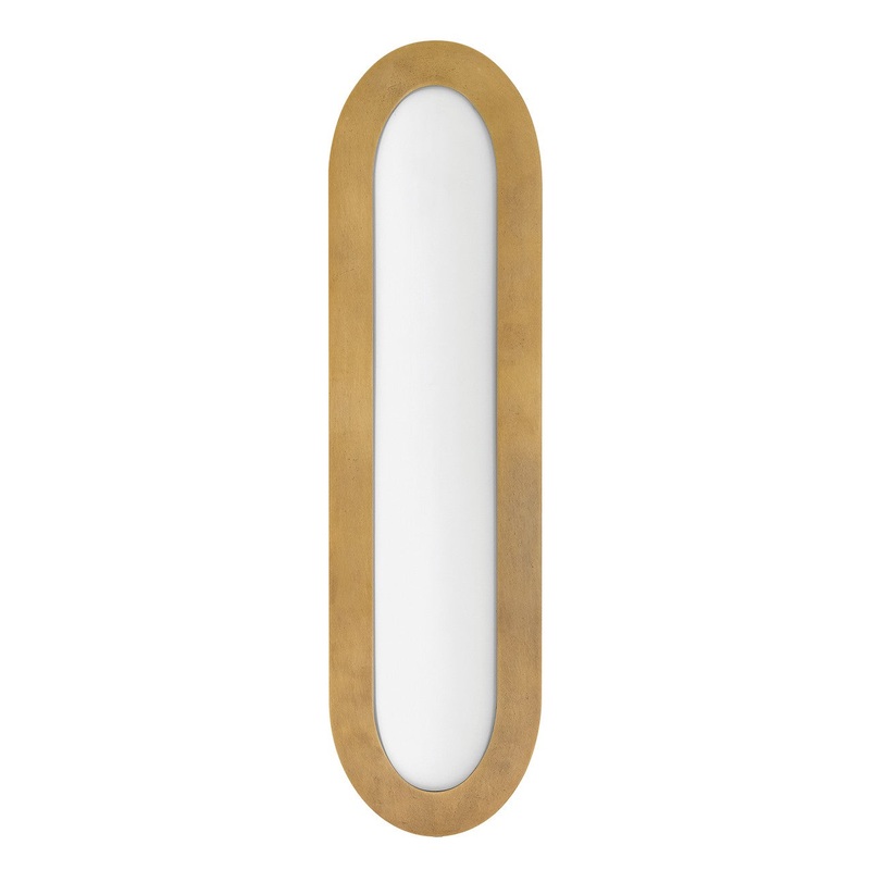 LED Vanity from the Emme Collection in Heritage Brass Finish by Hinkley