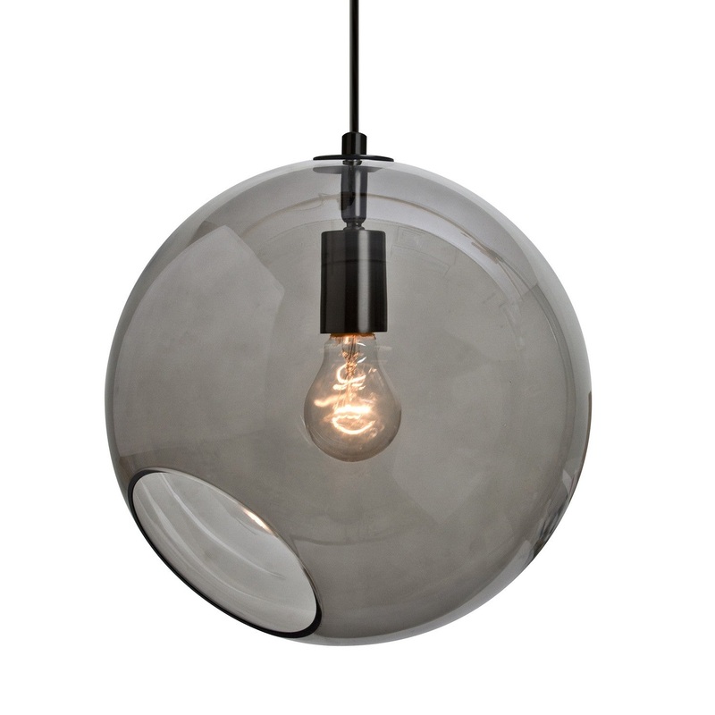 Besa 1JC-MAESTRO12SM-BK Besa Maestro 12 Pendant One Light Pendant Black