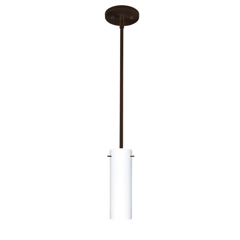 Besa 1TT-493007-BR Copa One Light Pendant Bronze