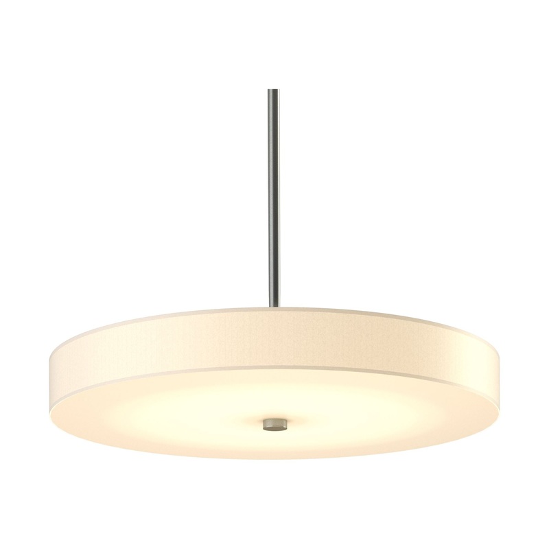 Disq Large LED Pendant Vintage Platinum