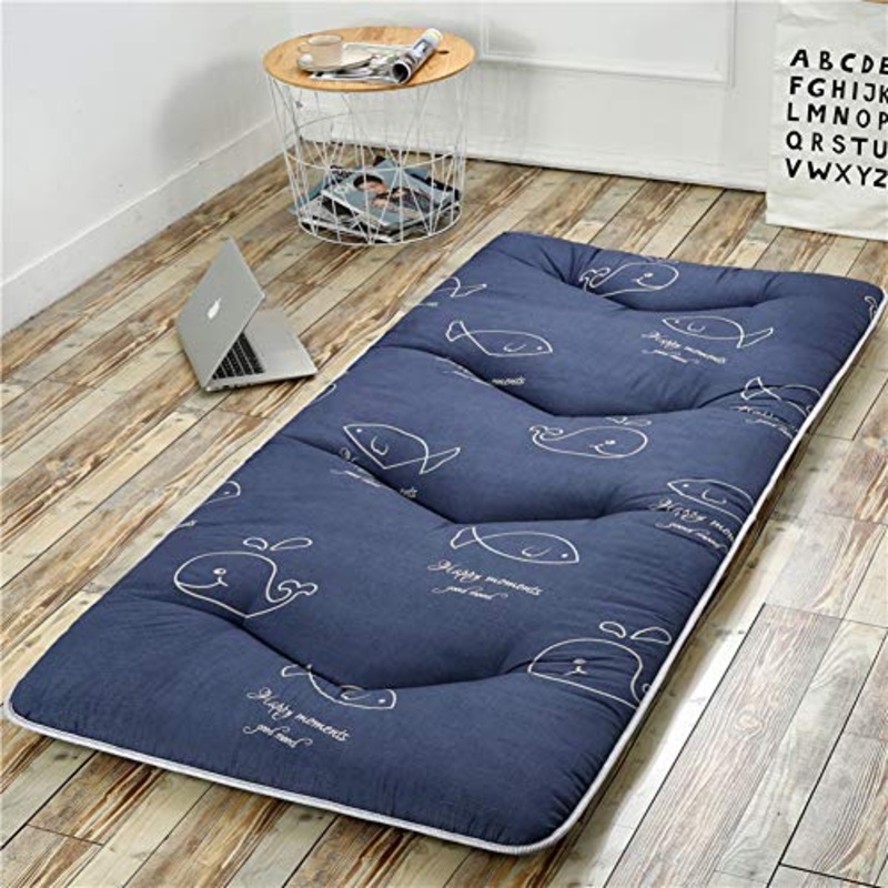 JiaQi Ipoallergenico Materasso Piano,Giapponese Futon Materasso,Deluxe Comfort Traspirabilit Materasso Pieghevole Stuoia Pisolino per Un Sonno Profondo-b 180x200x5cm(71x79x2inch)