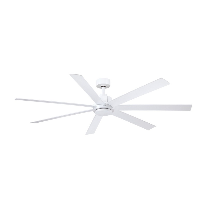 72″Ceiling Fan from the Pendry 72 Collection in Matte White Finish by Fanimation