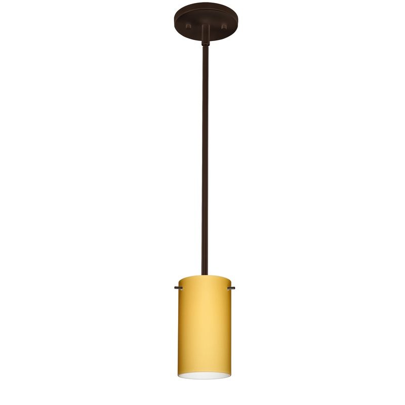 Besa 1TT-4404VM-BR Stilo One Light Pendant Bronze (Discontinued)
