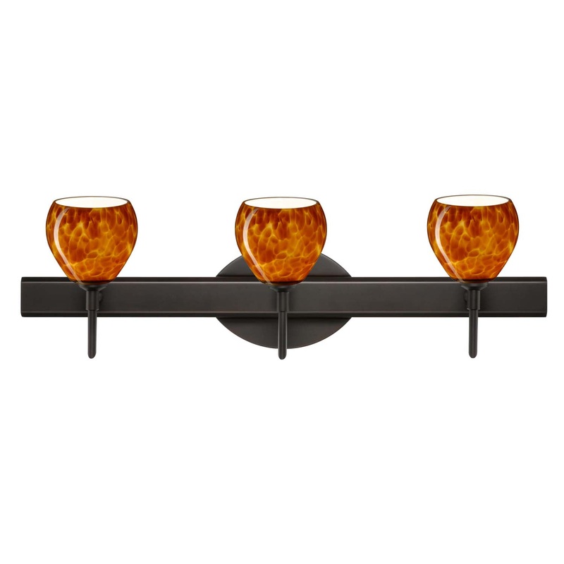 Besa 3SW-560518-BR Tay Tay Three Light Wall Sconce Bronze (Discontinued)
