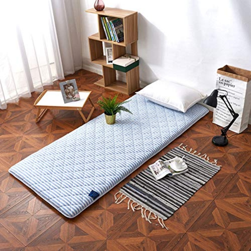 DEAR-JY Materasso Tatami,Materassi di riempimento in Poliestere,Materassi Futon Pieghevoli,Materasso Pieghevole Portatile Doppio per Studenti a casa,A,180 * 200CM
