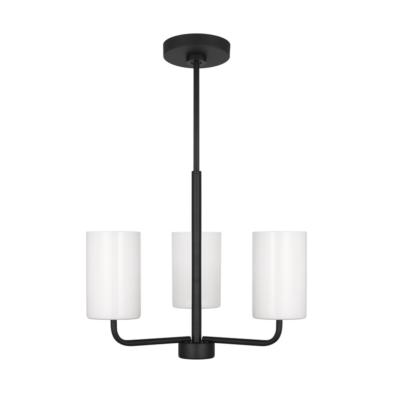 Rhett Small Chandelier Midnight Black None