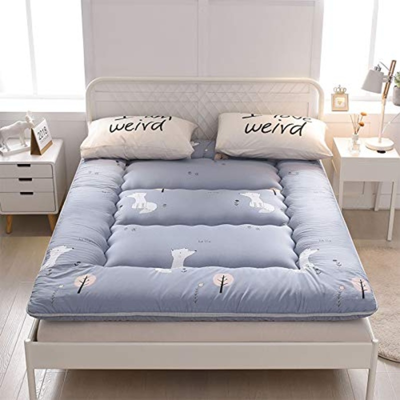 SATATAM Tatami – Materasso futon Giapponese, Spesso, Pieghevole, Portatile, L, 150x200cm(59x79inch)