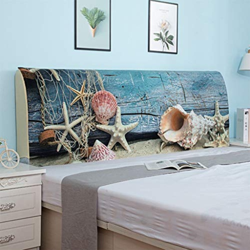 uyeoco Fodera Copri Testata Letto Copertura Testiera Letto Matrimoniale Singolo Elastica per Letto Fodera Protezione Elastico all-Inclusive Coperchio Testata Letto (Color : G, Size : 180 * 65cm)
