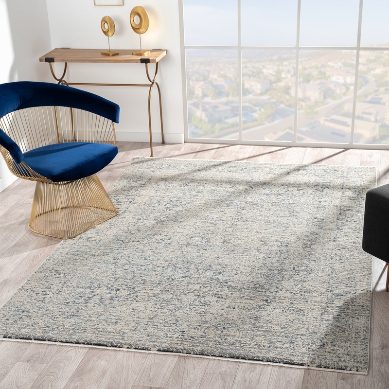 Aubre Contemporary Area Rug – Sand – 120×180