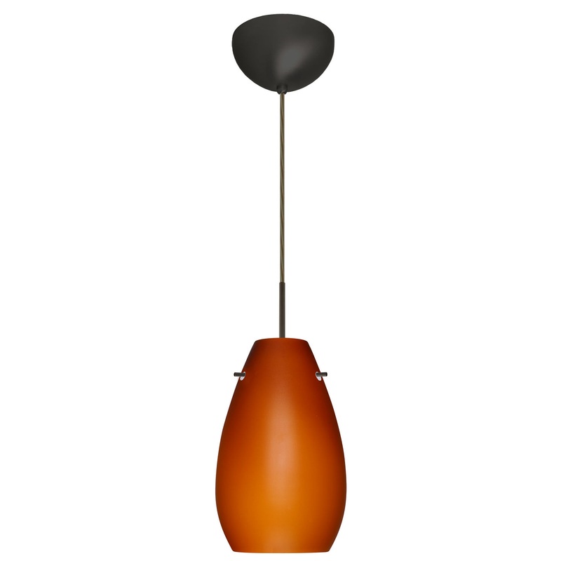 Besa 1JC-412680-LED-BR Pera One Light Pendant Bronze