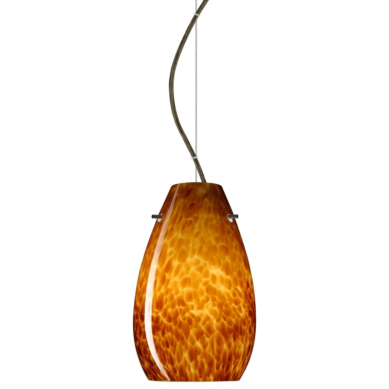 Besa 1KX-412618-BR Pera One Light Pendant Bronze