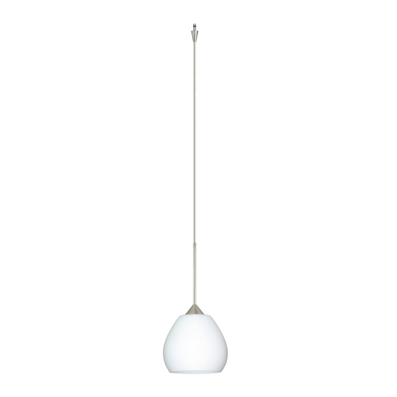 Besa XP-560507-SN Tay Tay One Light Pendant Satin Nickel