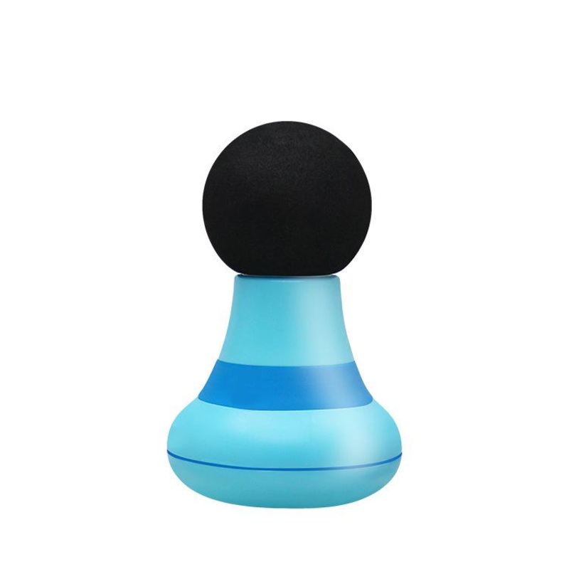 Mini Electric Fascia Massage Gun – Portable Deep Tissue Percussion Massager with Quiet Motor(blue)