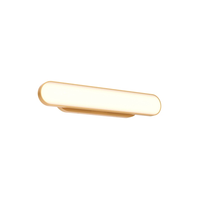 24″ Adjustable Oblong Vanity Gold