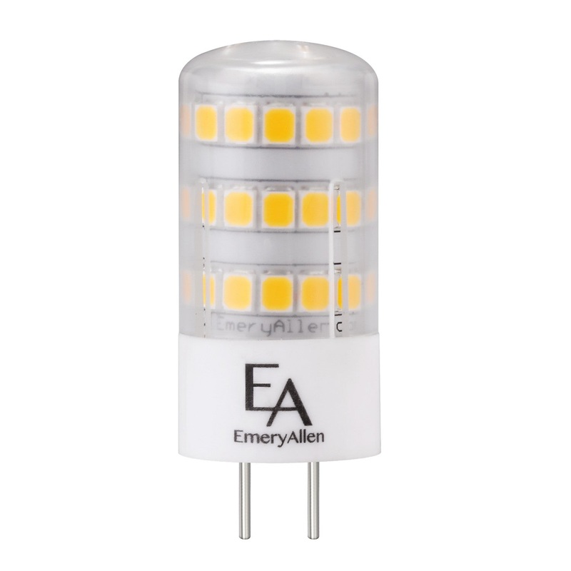 4 Watt LED 425  Lumens, Gy6.35 Bi Pin base, 12 Volt Light Bulb by Emery Allen