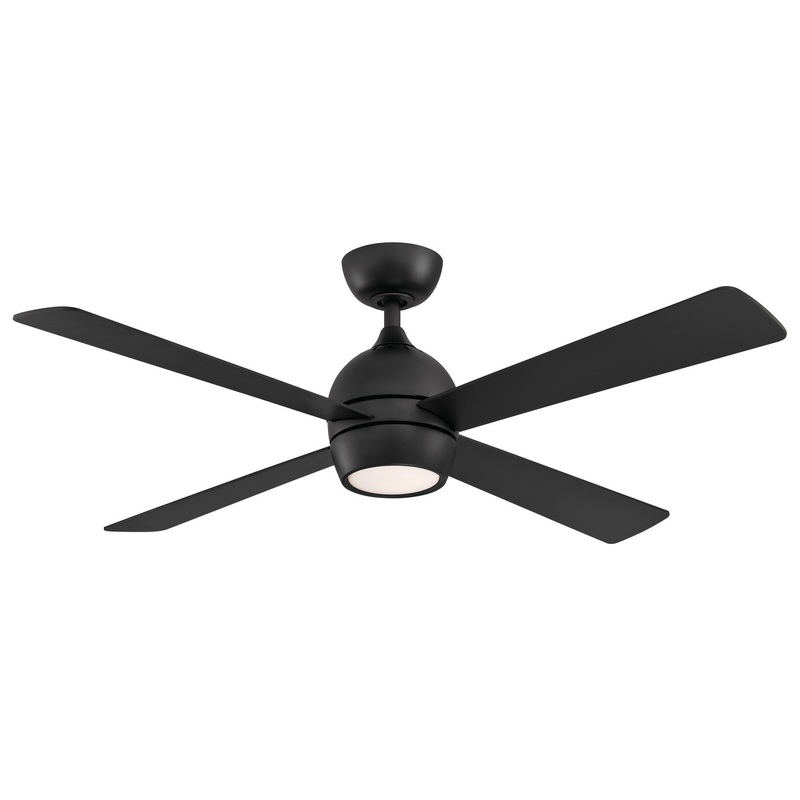 Fanimation FP7652BL Kwad 52 52″ Ceiling Fan Black