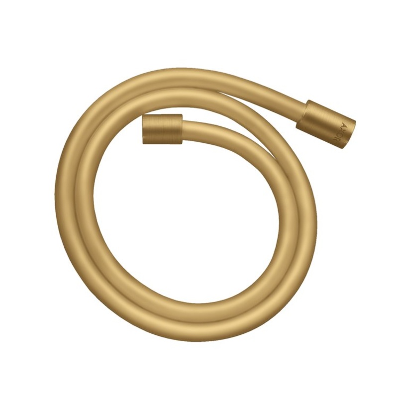 Handshower Hose Starck Techniflex No Kink with Pivot Connector 63 Inch Brushed Gold Optic 1/2 Inch NPT Metal