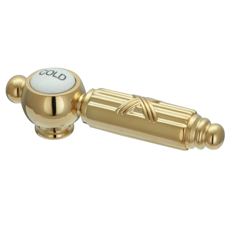 KSH9982GLC Cold Metal Lever Handle, Polished Brass